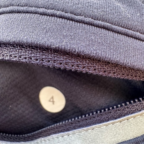 Lululemon Run Pace Crop Legging Tight Wee Are From Space Deep Indigo Size 4 - Picture 8 of 13